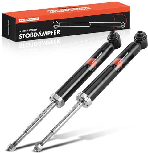 Frankberg 2x Stossdämpfer Stoßdämpfer Hinten Links Rechts 461mm Gasdruck | Kompatibel mit 5er Touring E39 2.0L-3.0L 1996-2004 Replace# 344700, 33521094052