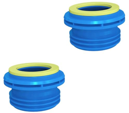 HEMOTON 2stücke Geruchsdichter Toilettenflanschring Wasserdichter Wachsring Für Toiletteninstallation Hochwertiger Dichtungsring Für Zuverlässigen Schutz Gegen Leckagen Und Unangenehme