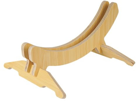 Yardwe Holz Fahrradständer Einseitig Einstellbar Fahrrad Hinterrad Halterung Für Straßen Klappräder Stabiler Universeller Bike Display Rack Für Indoor Fahrradparkplatz