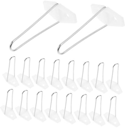 ibasenice 100 Stücke Rahmen Staffelei Zurück Unterstützung Für Foto Rahmen Display-ständer Eisen Staffelei Zurück Halterung Tischplatte