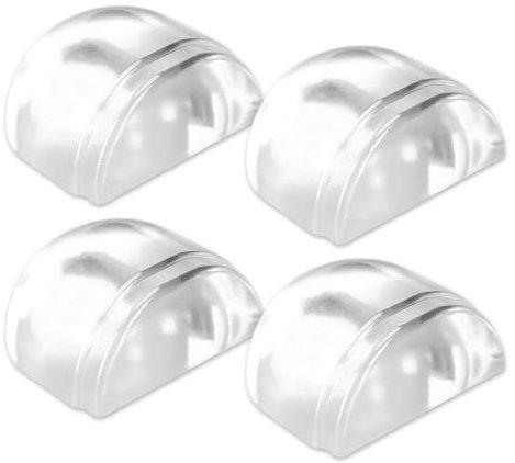 4 blocchi porta,fermaporta Sol Butee Stop Blocca fermaporta protezione in silicone fermi adesivi tampone ammortizzatore autoadesivo, per protezione interna, protezione aperta blocco porta fermaporta