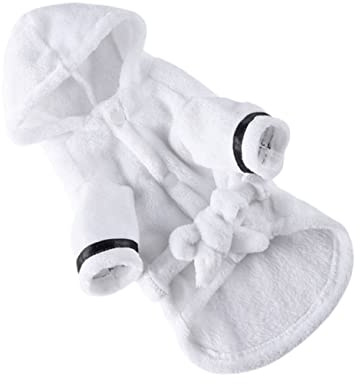 CIYODO Bañador para Perros de Microfibra Ropa para Mascotas Toalla Absorbente y Resistente para Perros y Color