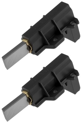 eMagTech 1 Paire de Balais de Charbon pour Lave-linge 5 X 12,5 X 36 Mm WW80J5555FX Compatible avec Samsung 1400