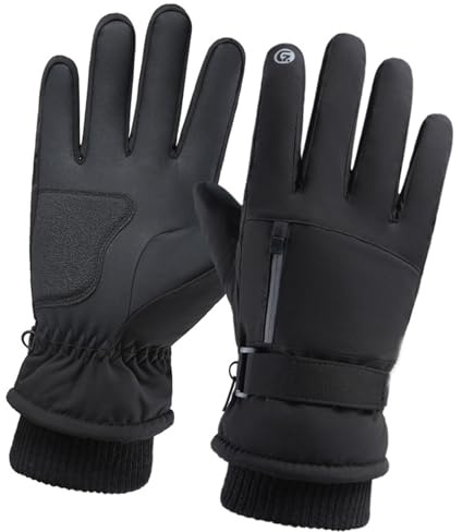 Oxxggkao Guanti invernali caldi invernali snowboard per donne uomini sci antiscivolo sci