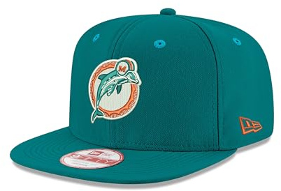 New Era American Football Cap 9Fifty verstellbar Teamlogo NFL Kappe gerader Schirm