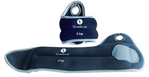 Sveltus Gewichtsmanschetten für Erwachsene, Unisex, Schwarz, Einheitsgröße