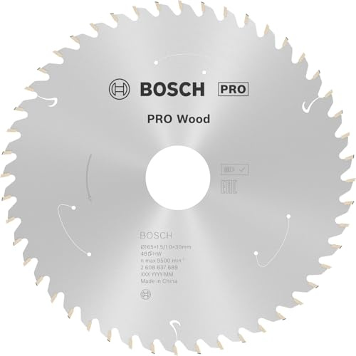 Bosch Professional cirkelsågblad Standard for Wood 30 mm bore diameter 165 mm Diameter