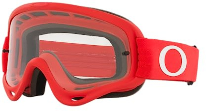 Oakley O Frame MX Adult Off-Road Motorcycle Goggles - Red/Clear/One Size