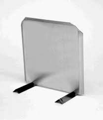 20 x 20 Radiant Fireback Heat Sheilds 14 Gauge Stainless Steel Made in The USA