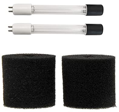 LNIDEAS UV Light & Cotton Set for Aquarium Pump HCF-713＆HCF-714 (for HCF714)