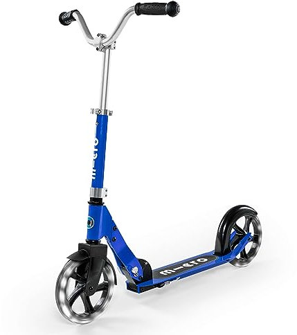 micro Cruiser LED | Das ORIGINAL | Kinderroller ab 5 Jahren | Inklusive LED Rollen | stylischer V-Lenker | Direkt vom Hersteller