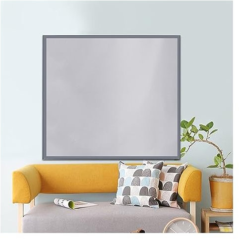 XPLKQXE Magnetische Installations-Plastikfenster-Verpackung, Wiederverwendbares Fensterisolierungsset, Fenster-Schrumpffolie Eva Clear Plastic, Warm (Farbe : Schwarz, Größe : 60x140cm)