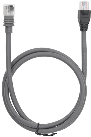 Cavo Ethernet Satellitare Rettangolare per Mini Cavo Internet Ad Alta velocità 1200 Mbps Cavo LAN, Cavo di Rete per Interni Ed Esterni per PC, Router, Modem, Giochi