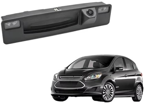Telecamera Retromarcia Per Ford Per Cmax Per C-max 2015 2016 2017 2018 HD 1280 * 720 Videocamera Vista Posteriore Maniglia Bagagliaio Un'auto Telecamere Per Parcheggio Telecamera Posteriore