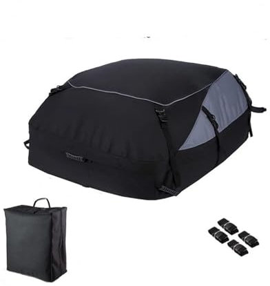 QIUYMGFG Dachbox faltbar Auto Fracht Dach Tasche wasserdichte Auto Dach Gepäckträger Lagerung Tasche Auto SUV Van Faltbare Dächer Taschen Dachboxen(160 * 110 * 45cm)