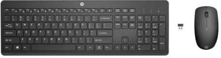 HP Teclado y Ratón 1Y4D0UT Negro QWERTY - Marca EAN: 0198122958016
