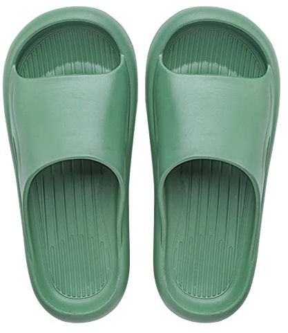 pvucpot Ciabatte da Doccia Unisex con Punta Aperta, per Bagno, Spiaggia, casa, Interni