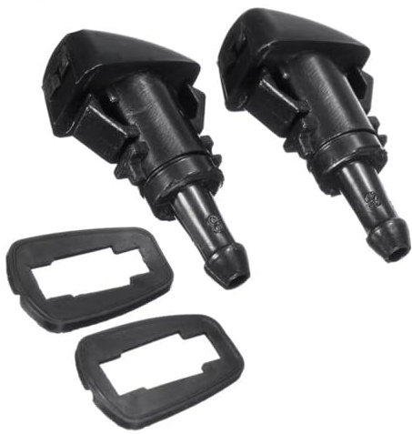 Compatible Con Dodge Para Caliber 2007-2012 OEM:5160308AA 2 Boquillas Rociadoras De Agua Para Parabrisas Limpiaparabrisas Y Lavaparabrisas De Coche