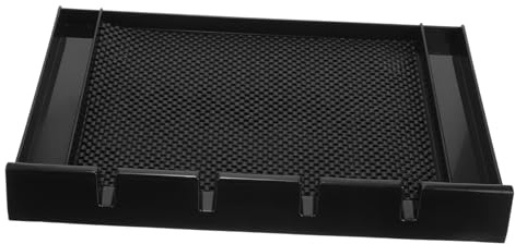 Ciieeo Sturdy Barber Clipper Tray Organizer with Non Slip Base Lightweight Hair Trimmer Holder for Barbershop and Home Use Practical Storage for Clippers Combs and Scissors