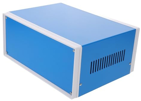 DECOMELODY Metal Junction Box Outdoor Electrical Enclosure for Electronic Projects DIY Signal Terminal Communication Equipment with Weatherproof Design
