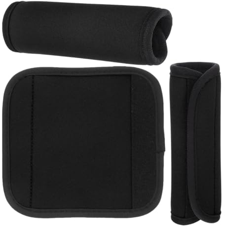 GRIRIW Coperture Antiscivolo per Maniglie Trazioni 3 Pezzi Cuscinetti Staccabili per Bilancieri e Manubri Accessori Palestra Protezione Porta e Presa Stabile per Allenamento Domestico