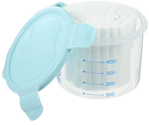 Generisch Pflegendes Wattepad Satz aus Baumwolle mit Hoher Saugfähigkeit für Lippentätowierung und Ohrenschmalzentfernung Farbige Watterollen für Heimgebrauch Zufällige Zufällige Farbe