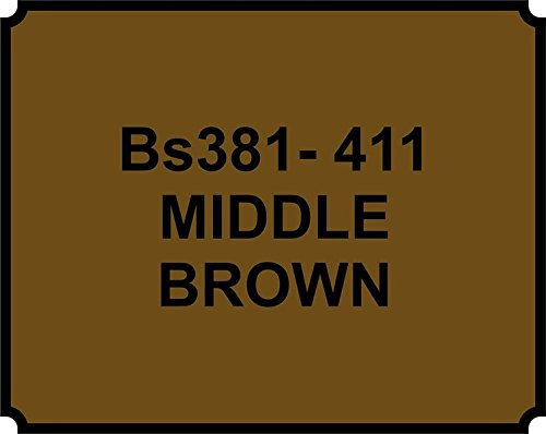 Xtremeauto MIDDLE BROWN Heat Resistant Paint 250ML Brush ON…