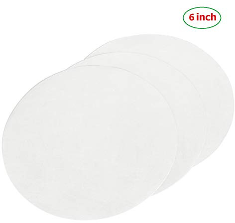 Silicon Wafer Paper - Tyvek Round Wafer Isolated Packing Paper For Semiconductor & Wafer Protecting, 100 sheets (6 inch)