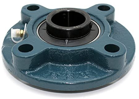 (2er-Pack) DOJA Industrial | 2 Stück Kugellager mit Halterung UCFC 204 Kugellager für Achse (20 mm Lager mit Halterungen für: Fräser, 3D-Drucker, Bastelarbeiten.