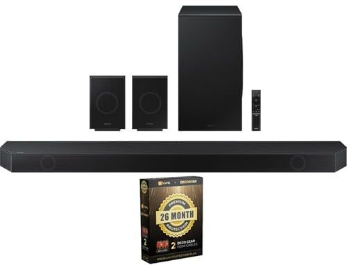 HWQ990D 11.1.4ch Wireless Sound Bar with Dolby Atmos & Amazon Alexa