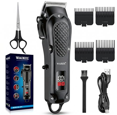 Hair Clippers Professional Cordless for Men Rechargeable