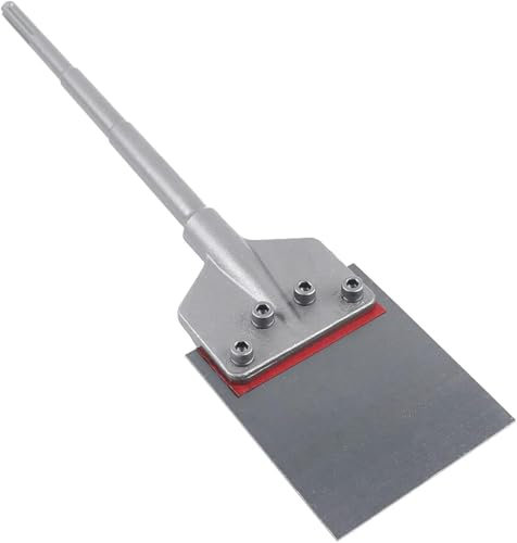 SDS-Max Ciseau à mastic, grattoir de sol pour carrelage 245 x 60 cm, grattoir pour le sol pour enlever la colle au sol