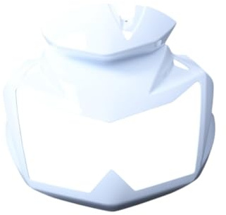 avdb-Moto Carénage Avant/Tête de Fourche Compatible avec Kawasaki Z750 Z-750 2007-2012 Tête de Fourche Seule (Blanc)