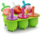 Moules à Glace en Silicone, Réutilisable Moule Glace Silicone Sans BPA, en 6 Tige en Plastique Colorés