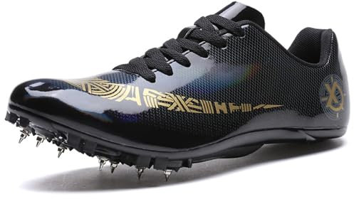 Zapatillas de Clavos para Correr Hombres Mujeres niños y niñas jóvenes Entrenamiento Profesional Carreras, Saltos Atletismo Carreras de 100 a 400 Metros competición Velocidad