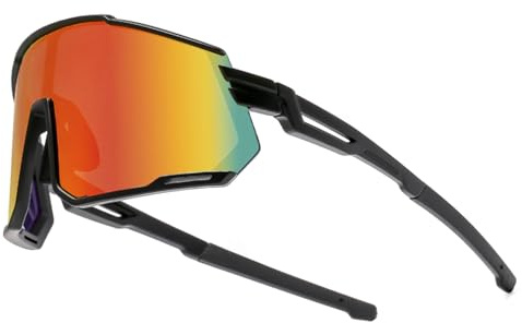 Suertree Polarisiert Fahrradbrille Herren Damen Sportsonnenbrille Radsport TR90 Radfahren MTB Laufen Baseball Angeln Golf