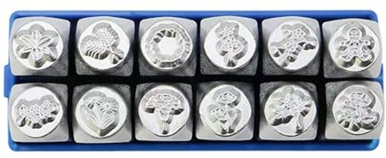 Set di 12 scalpelli per gioielli in metallo per intaglio gioielli, set professionale di strumenti artigianali in acciaio per la creazione di modelli e strumenti professionali per orafo
