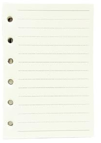 A5 A6 A7 lösbladspåfyllningspapper Spiralpärm Innersidor Veckovis Månadsplanerare Fodrad prickrutnät Att göra-lista Notebook-inlägg(A7 line)