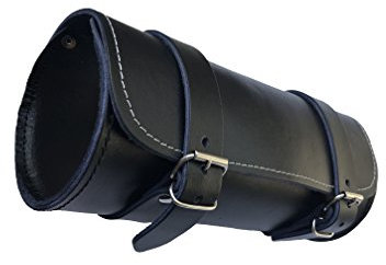 Motorcycle Motorbike Real Leather Tool ROLL Saddle Bag ZN-TRB011