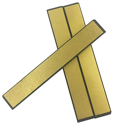 Tubayia 3 Pezzi 240, 600, 1000 Grit Diamand Pietre Abrasive affilacoltelli Pietra per Cucina Gold