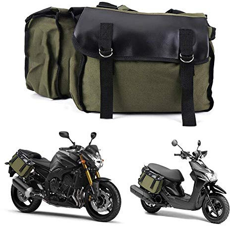 Sobeta Large Capacity Motorcycle Tail Package Waterproof Motorbike Saddle Bag Double Luggage Rack Bag Side Backpack Packing Bag Bicycle Equipment
