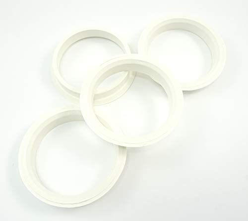 Borbet 4x Zentrierringe 72 5 65 1/72,5 auf 65,1 Weiss