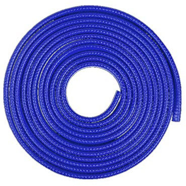 Tuokay 10M Protector de Puerta de Coche, Incorporado U en Forma de Resorte de Acero Protección de Borde Anti Choques Protección de Borde (Azul)