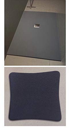 Cover In Resina In Tinta Piatto Doccia Flat Colorata CERAMICHEMIRANDA-Resina Antracite