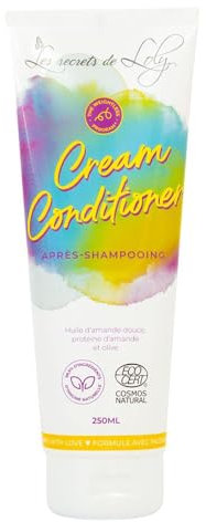 Les Secrets De Loly – Cream Conditioner – Après-Shampooing – Soin Cheveux Hydratant & Démêlant – 98,9% Naturel – 250ml