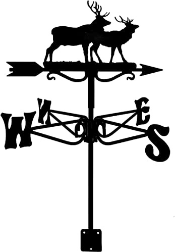 HAILIA Veleta de Acero Inoxidable, Barco de Vela, Barco de Pesca, Barco Pirata, Forma de Veleta, Veleta de jardín de Granja, indicador de dirección del Viento Decorativo