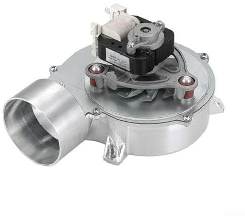 babominimer Ventilatore per camino 30 W 220 V resistente alle alte temperature a basso rumore 2000 giri/min metallo caldaia ventola diametro 80 mm per armadio gonfiabili barbecue dispositivi di