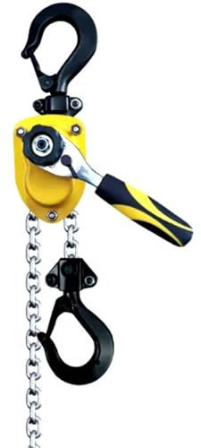 EHYSYN Pulley Block Portable Chain Hoist Light Weight Lifting Equipment 250kg 500kg Manual Lever Chain Block Track Roller