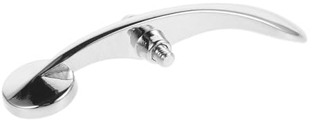 Trompeten Legierung Silber Wasserschlüssel mit Schraube, Spuckventil | Wasserschlüsselbaugruppe für Trompete, Schraubdesign und Einfache Montage, als Ersatzteil für Reparaturen