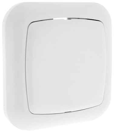 Base coperchio cieco bianco, ideale per coprire e isolare i collegamenti elettrici, prevenendo incidenti e migliorando l'estetica.